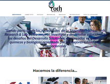 Tablet Screenshot of laboratoriototh.com